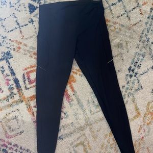 Lululemon Black 28” Leggings with Pockets